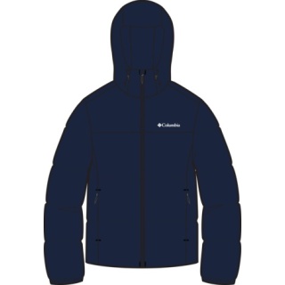 Columbia Winter Jacket Puffect with Hood (Thermarator Insulation, waterproof) navy blue Men